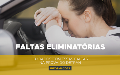 Cuidado com essas faltas na prova do Detran